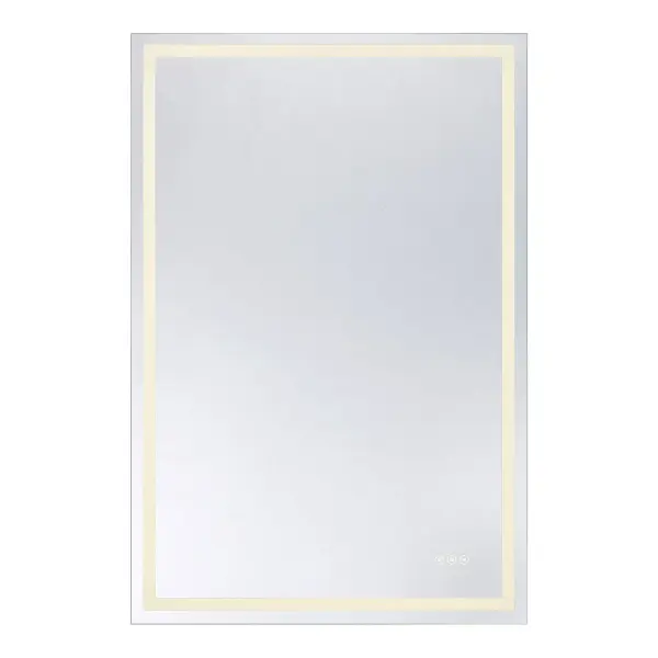 Beckett LED Rectangle Frontlit and Backlit Mirror