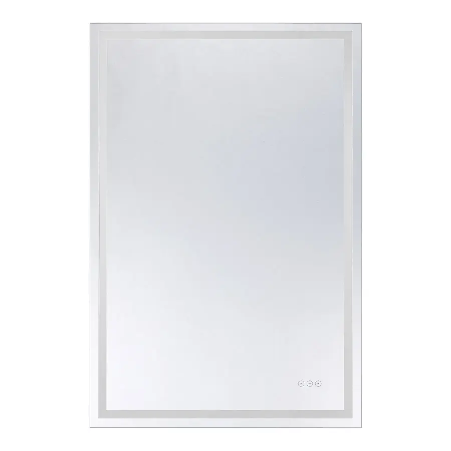 Beckett LED Rectangle Frontlit and Backlit Mirror - Image 2