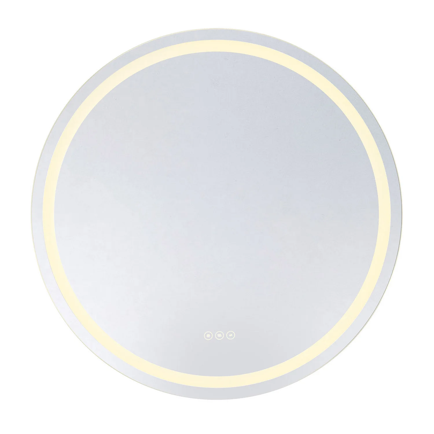 Beckett 32" Round LED Mirror with Front and Back Lighting