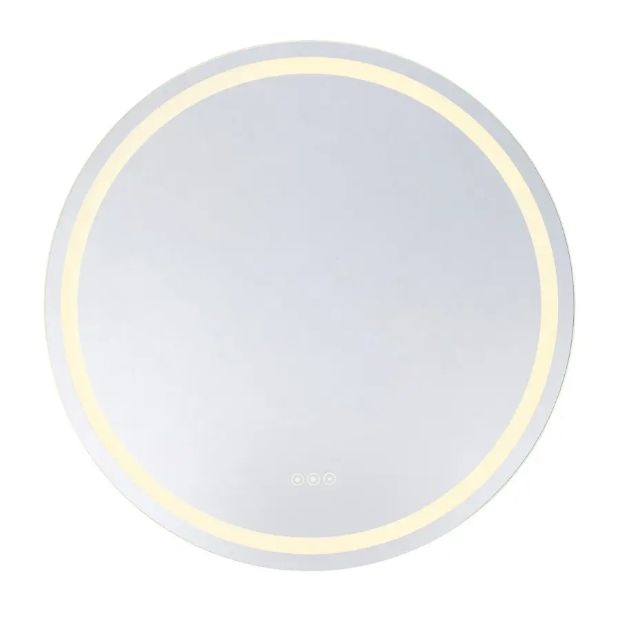 Beckett 32" Round LED Mirror with Front and Back Lighting - Image 1