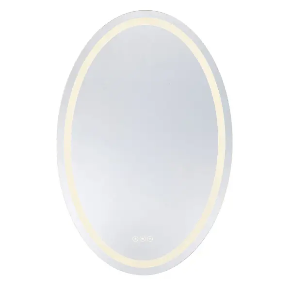 Beckett Led Oval Frontlit and Backlit Mirror