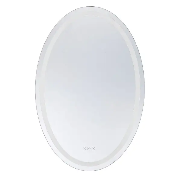 Beckett Led Oval Frontlit and Backlit Mirror - alternate view