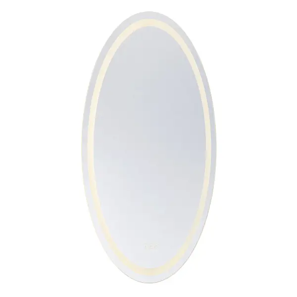 Beckett Led Oval Frontlit and Backlit Mirror - Image 3
