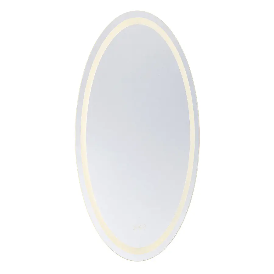Beckett Led Oval Frontlit and Backlit Mirror - Image 3