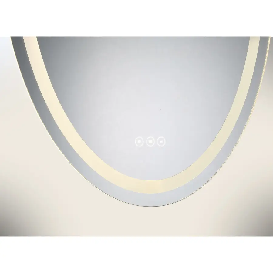 Beckett Led Oval Frontlit and Backlit Mirror - Image 4