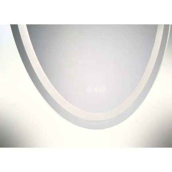 Beckett Led Oval Frontlit and Backlit Mirror - Image 5