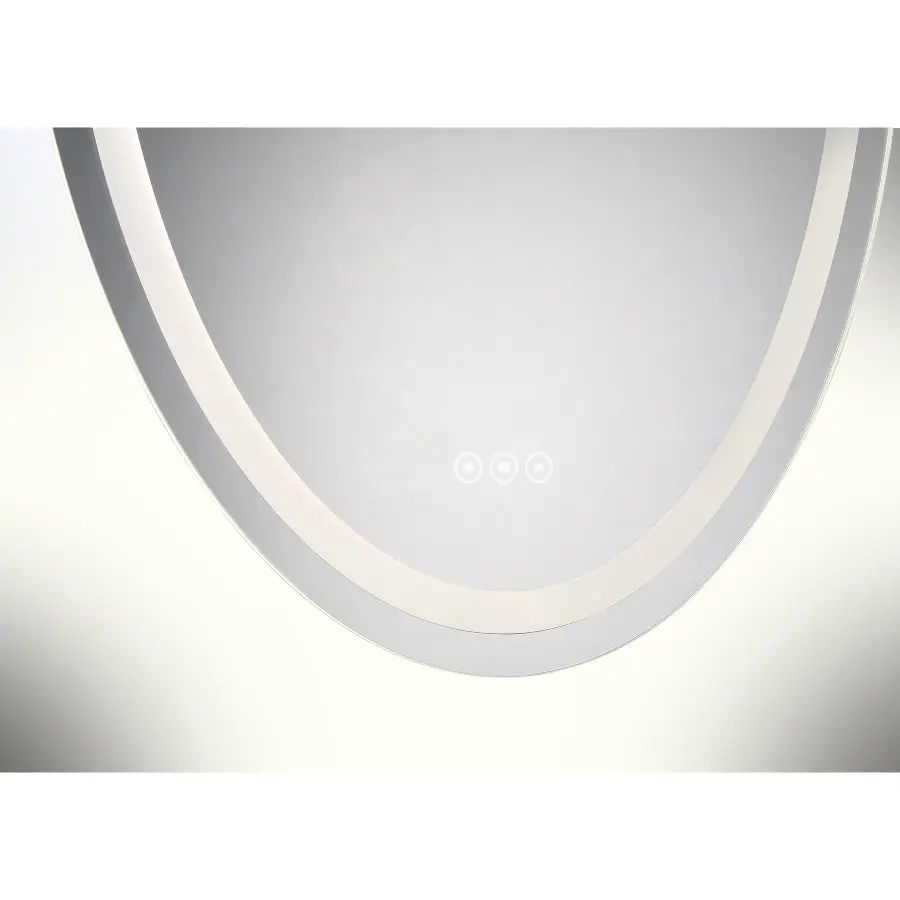 Beckett Led Oval Frontlit and Backlit Mirror - Image 5