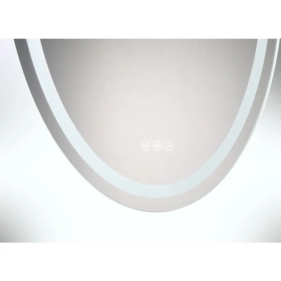 Beckett Led Oval Frontlit and Backlit Mirror - Image 6