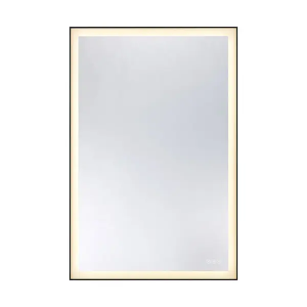 The Paulding LED mirror combines sleek contemporary design with advanced functionality. Features three color temperature settings, stepless dimming, automatic defogger, and memory function. Perfect for modern bathrooms seeking both style and convenience.