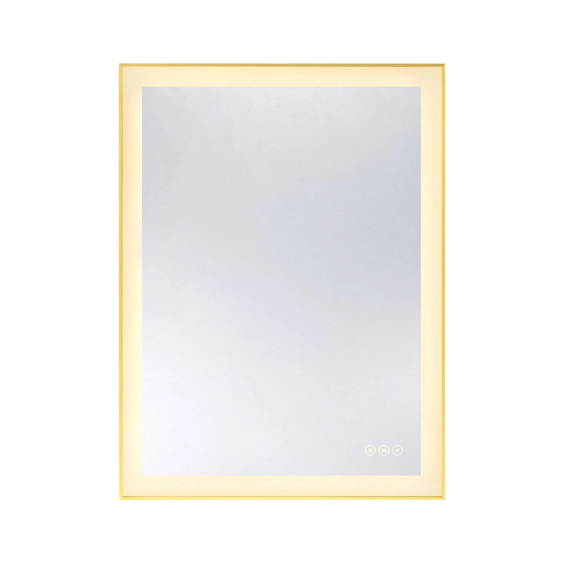 Paulding LED Mirror in Gold