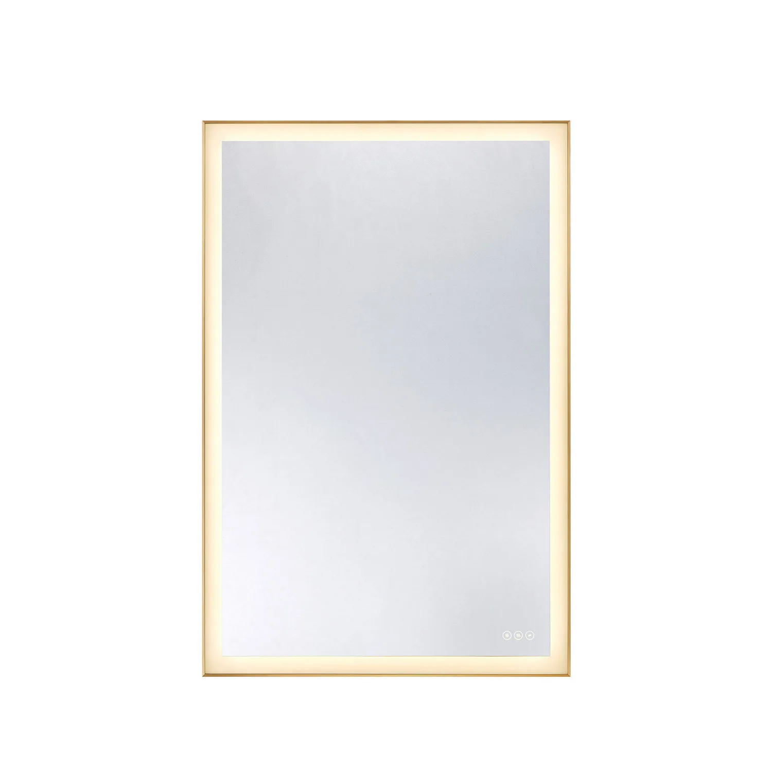 Paulding LED Mirror in Gold