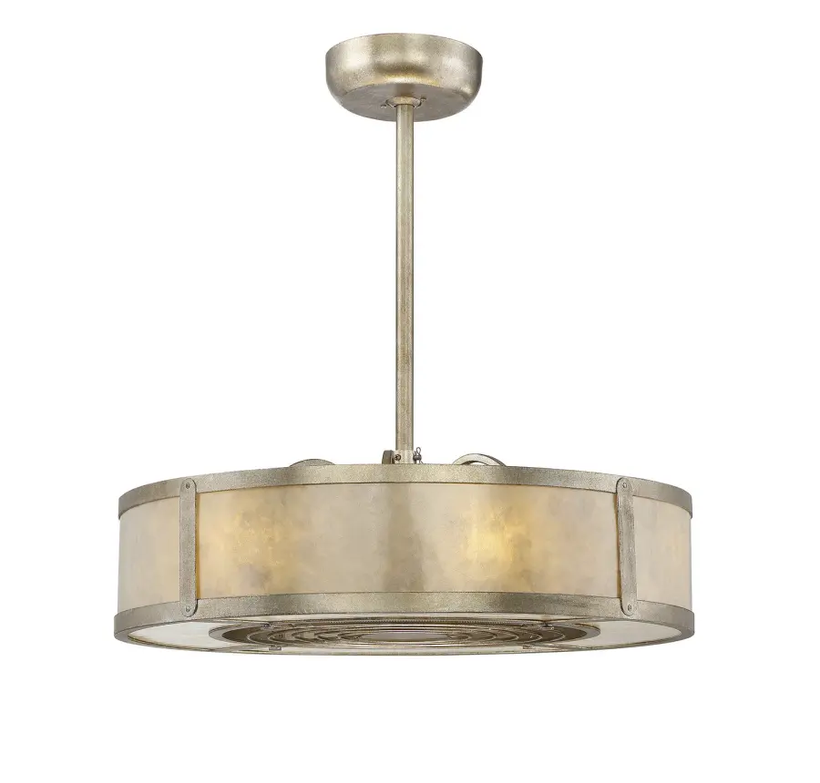 Vireo LED Fan D'Lier in Silver Dust - Image 1