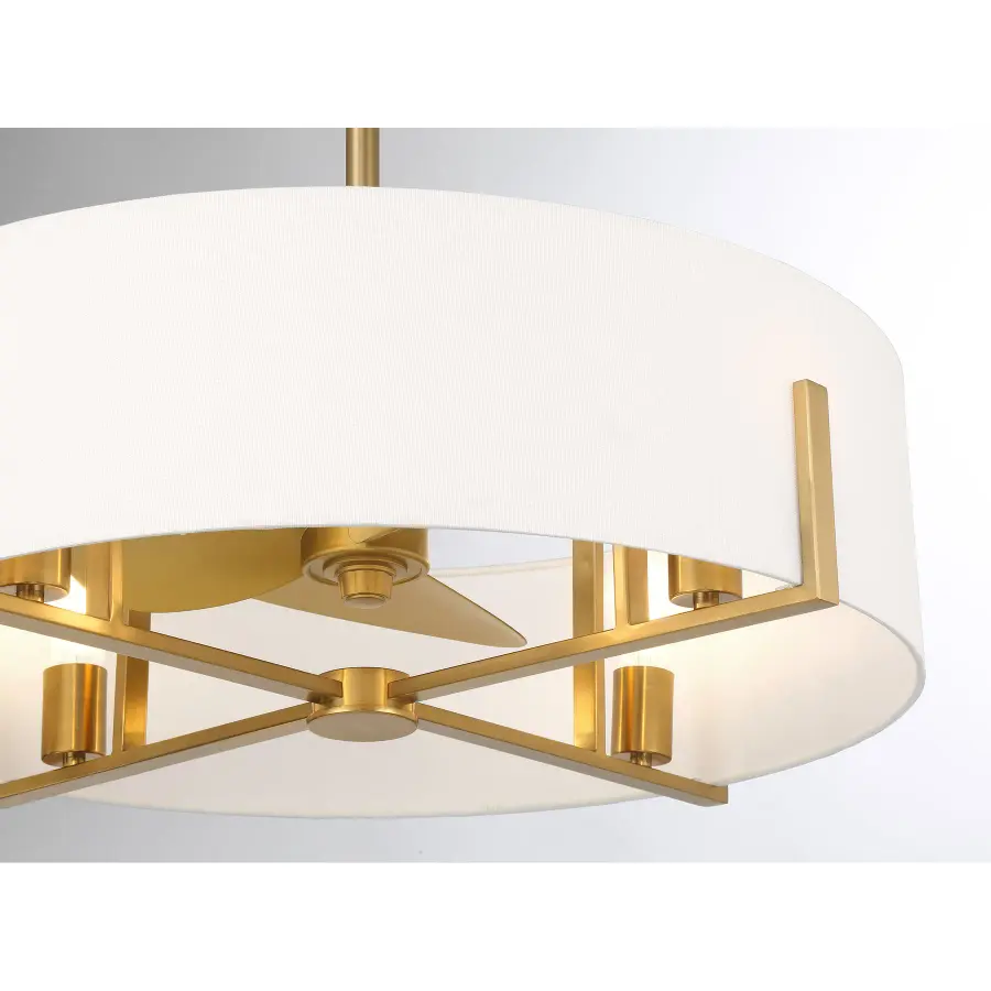 Mansell 4-Light LED Fan D'Lier - Image 7