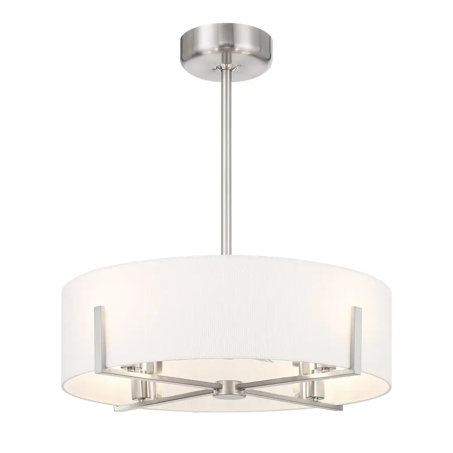 Mansell 4-Light Fan D'Lier in Satin Nickel - Image 3