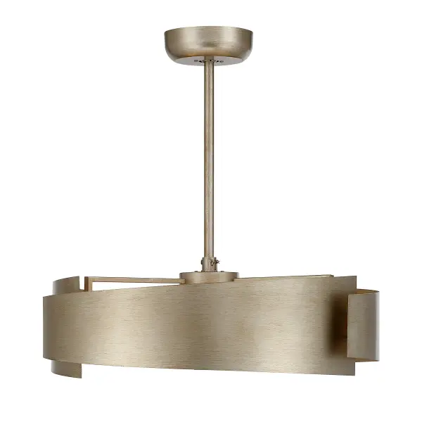 Amiena LED Fan D'Lier in Silver Patina - Image 3
