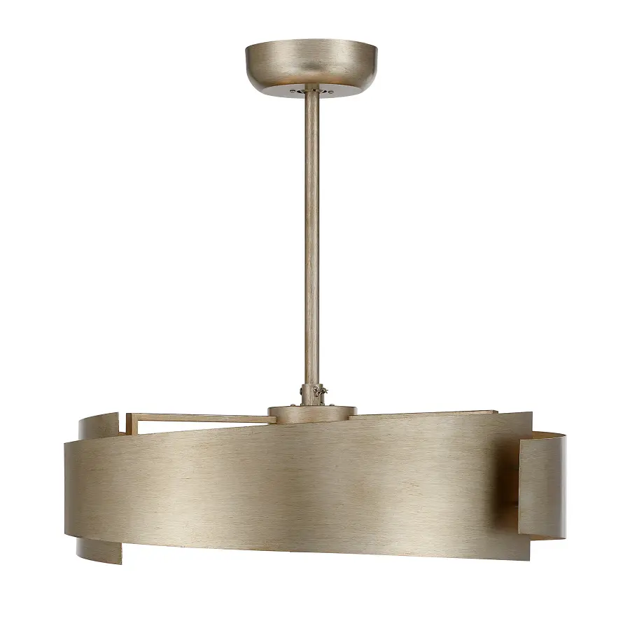 Amiena LED Fan D'Lier in Silver Patina - Image 3