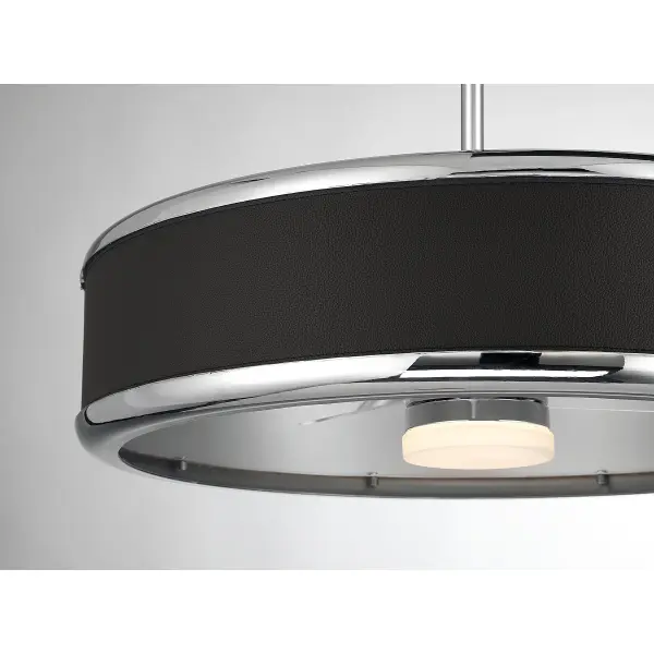 Archer LED Fan D'Lier in Polished Nickel - Image 5