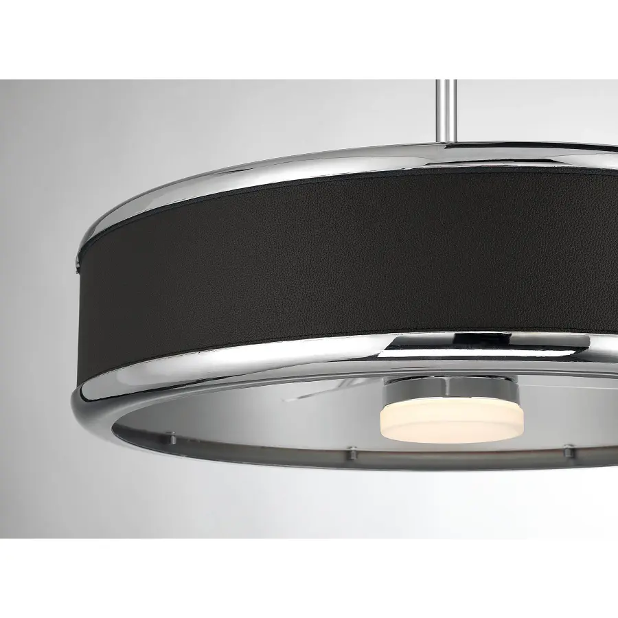 Archer LED Fan D'Lier in Polished Nickel - Image 5