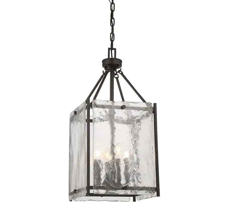 Glenwood 4-Light Pendant in English Bronze - Image 1