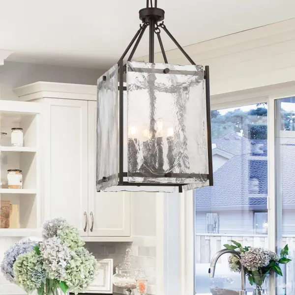 Glenwood 4-Light Pendant in English Bronze - Image 4