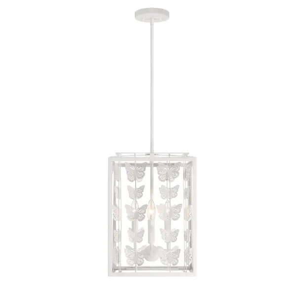 Birch 4-Light Pendant in Bisque White - Image 5