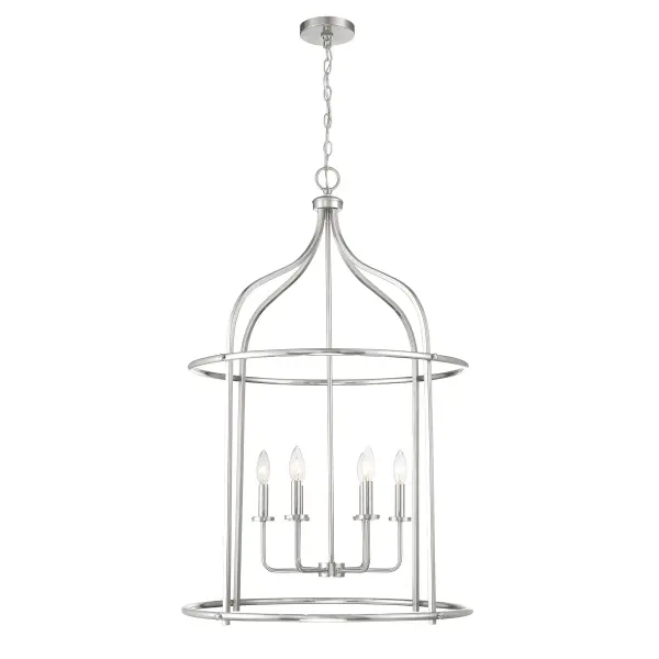 Brookstone 6-Light Pendant in Satin Nickel - Image 3
