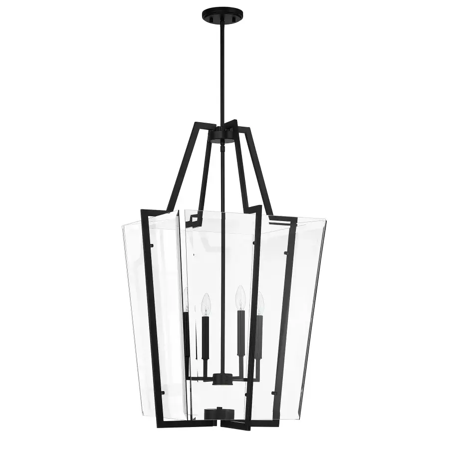 Farell 4-Light Pendant in Matte Black - Image 2