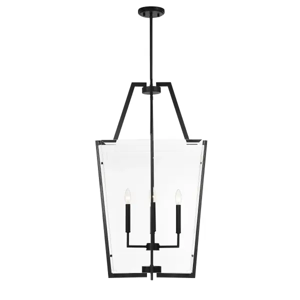 Farell 4-Light Pendant in Matte Black - Image 5