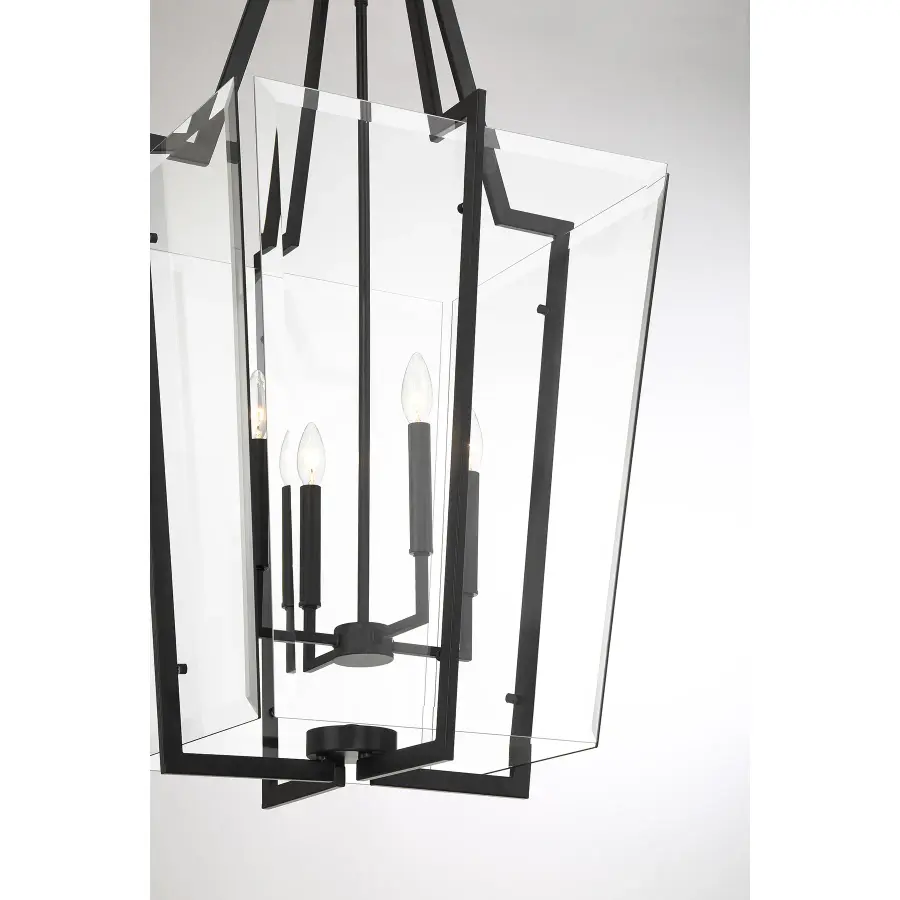 Farell 4-Light Pendant in Matte Black - Image 6