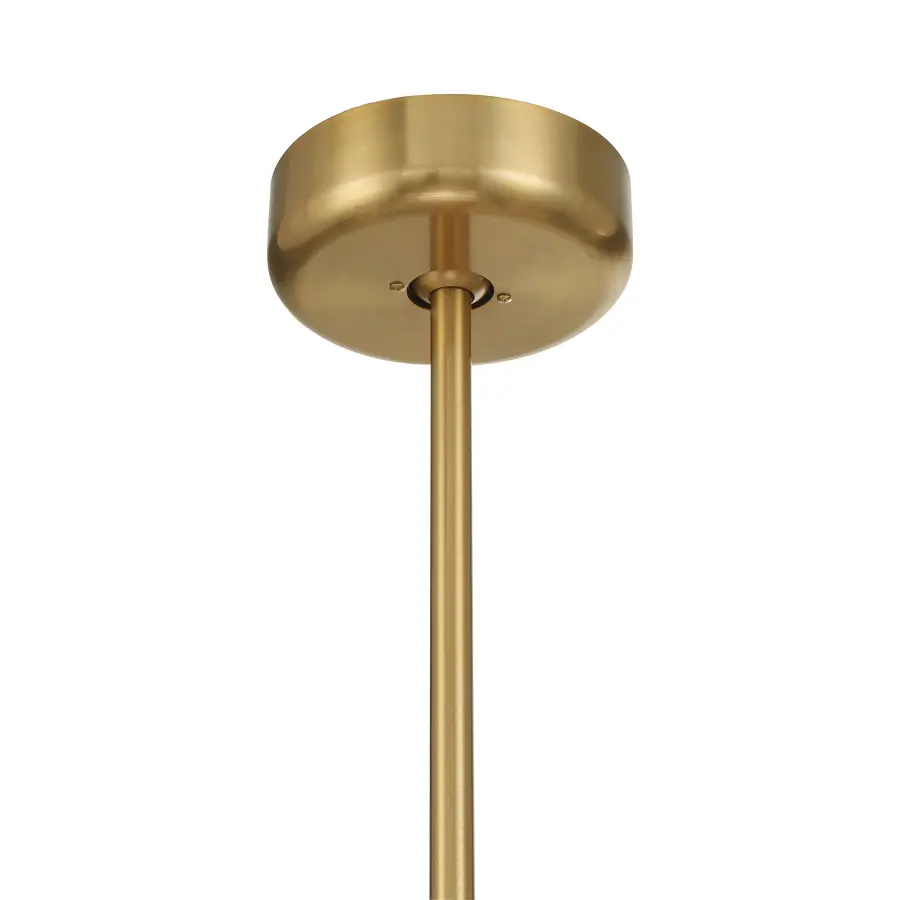 Castra LED Fan D'Lier in Warm Brass - Image 6