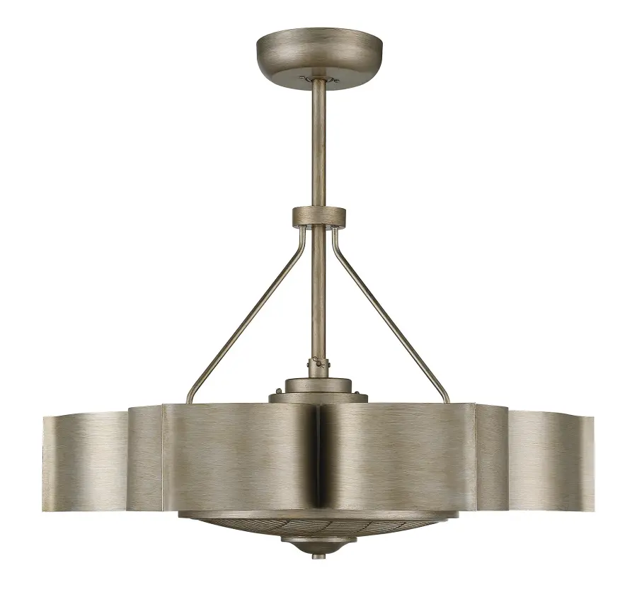 Stockholm 6-Light Fan D'Lier in Silver Patina - Image 3