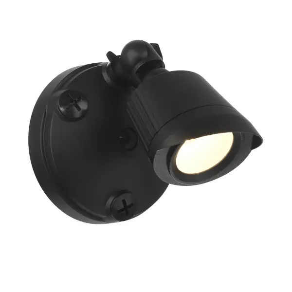 This compact outdoor flood light delivers 770 lumens of warm 3000K LED light in a durable wet-rated aluminum housing. Perfect for accent lighting, security, or highlighting architectural features with energy-efficient integrated LED technology.
