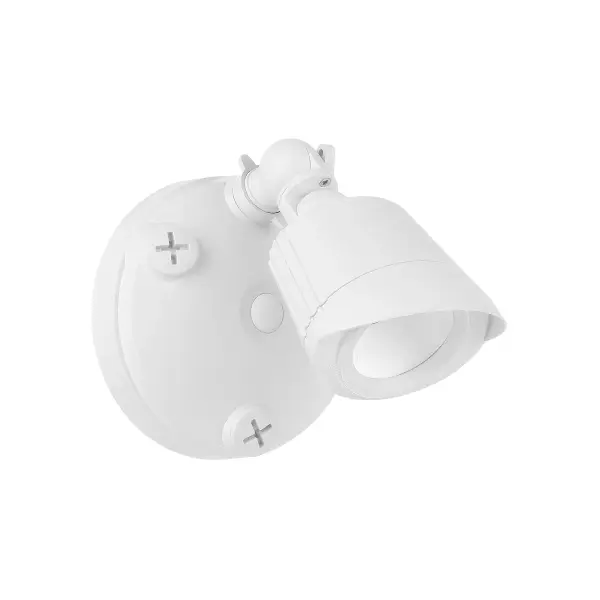 LED Single Flood Light in White - alternate view