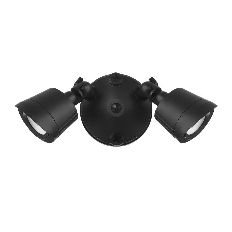 LED Double Flood Light in Black - Image 2