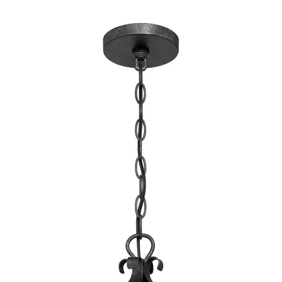 Preston 3-Light Outdoor Hanging Lantern in Iron Oxide - Image 6