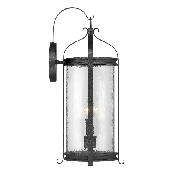 Preston 2-Light Outdoor Wall Lantern in Iron Oxide - Image 5