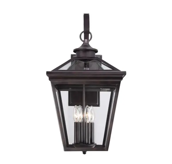 Ellijay 4-Light Outdoor Wall Lantern in English Bronze - Image 3