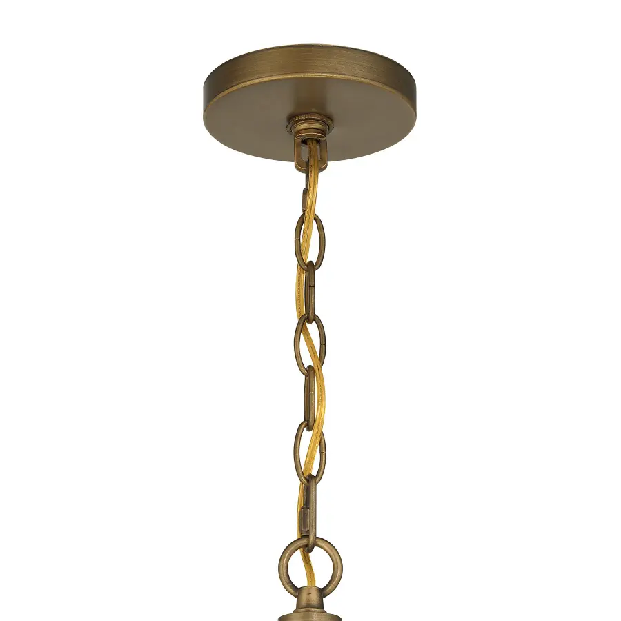 Lancaster 2-Light Outdoor Hanging Lantern in Atlas Bronze - Image 6