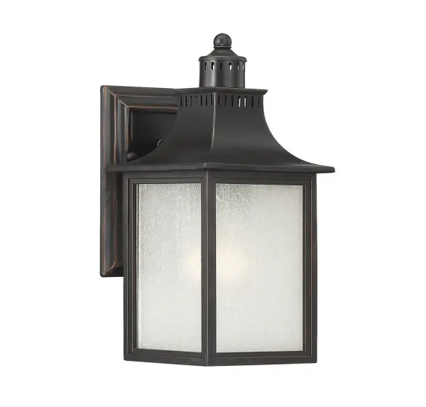 Monte Grande 1-Light Outdoor Wall Lantern in Slate - Image 3