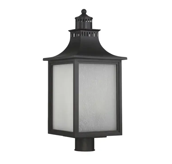 Monte Grande 3-Light Outdoor Post Lantern in English Bronze - alternate view