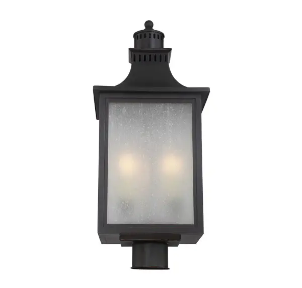 Monte Grande 3-Light Outdoor Post Lantern in English Bronze - Image 6