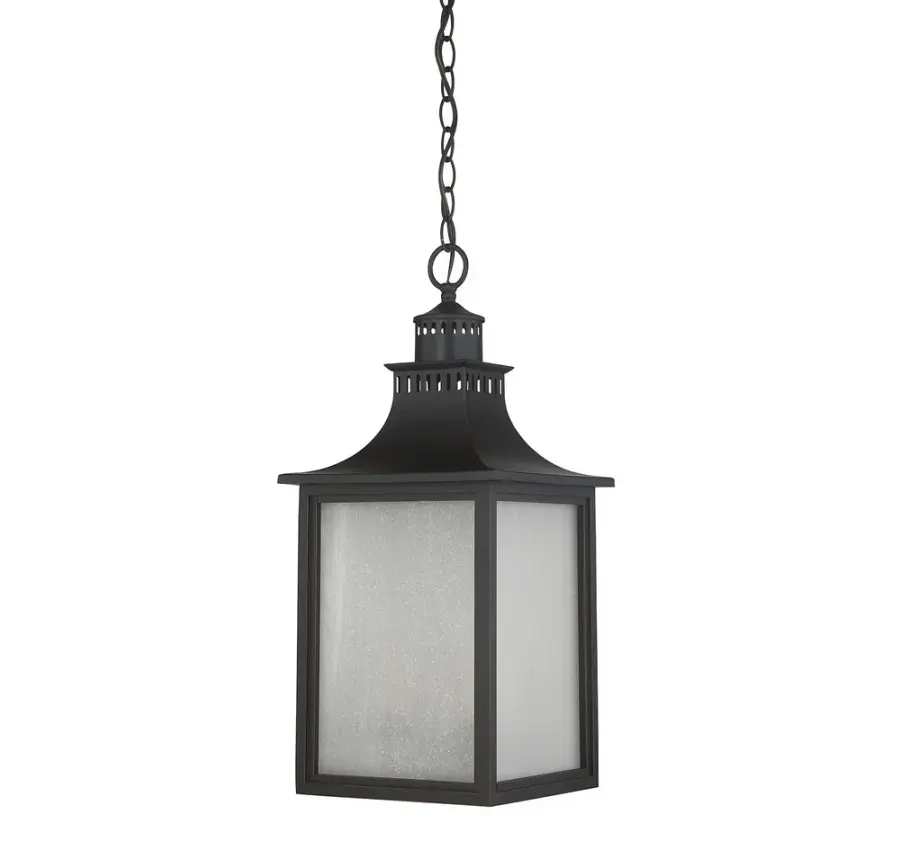 Monte Grande 3-Light Outdoor Hanging Lantern in English Bronze - Image 2