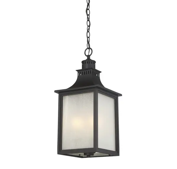 Monte Grande 3-Light Outdoor Hanging Lantern in English Bronze - Image 3