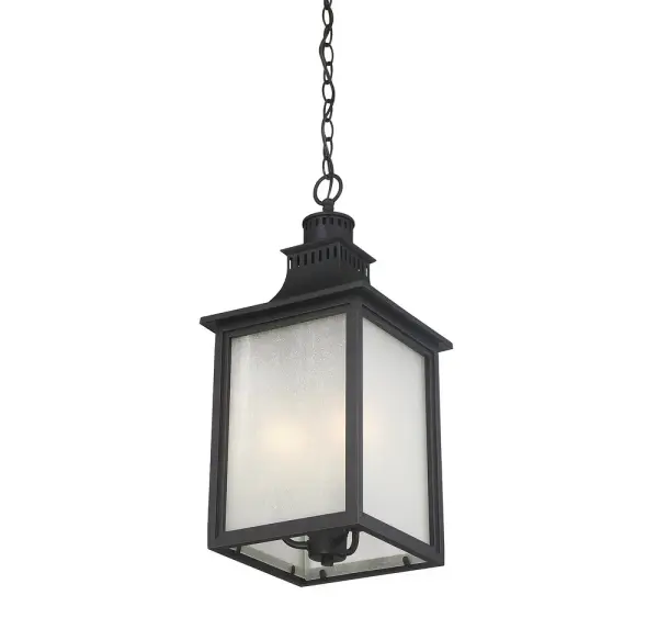 Monte Grande 3-Light Outdoor Hanging Lantern in English Bronze - Image 4