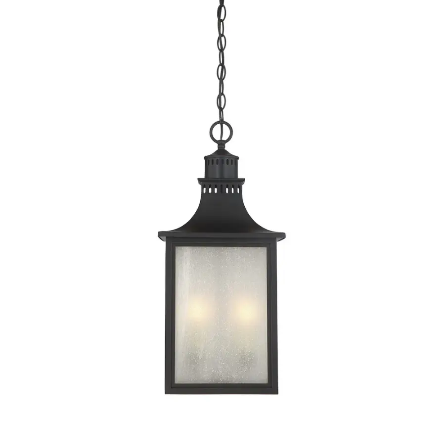 Monte Grande 3-Light Outdoor Hanging Lantern in English Bronze - Image 5