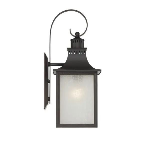 Monte Grande 1-Light Outdoor Wall Lantern in English Bronze - Image 5