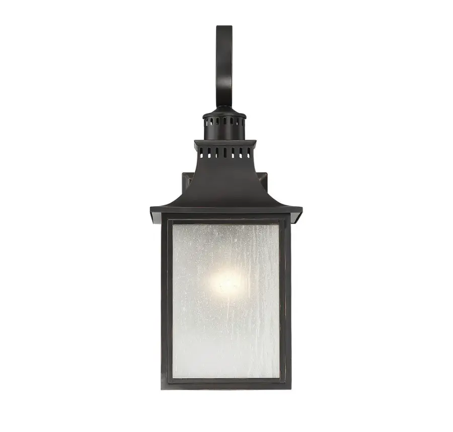 Monte Grande 3-Light Outdoor Wall Lantern in Slate - Image 1