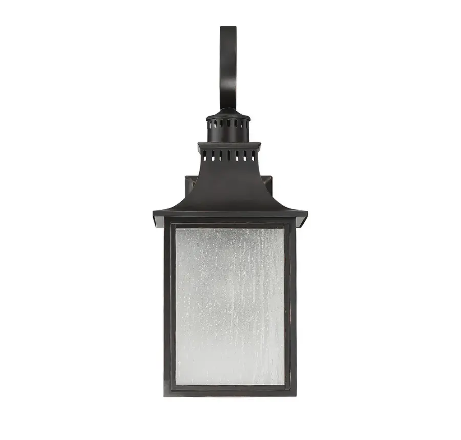 Monte Grande 3-Light Outdoor Wall Lantern in Slate - Image 2
