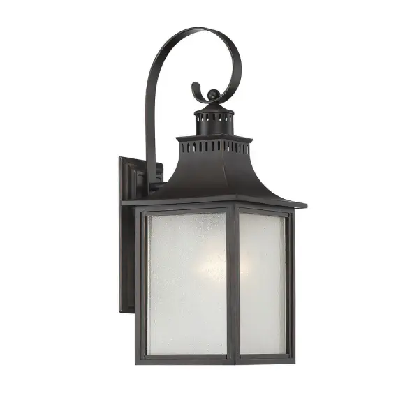 Monte Grande 3-Light Outdoor Wall Lantern in Slate - Image 4