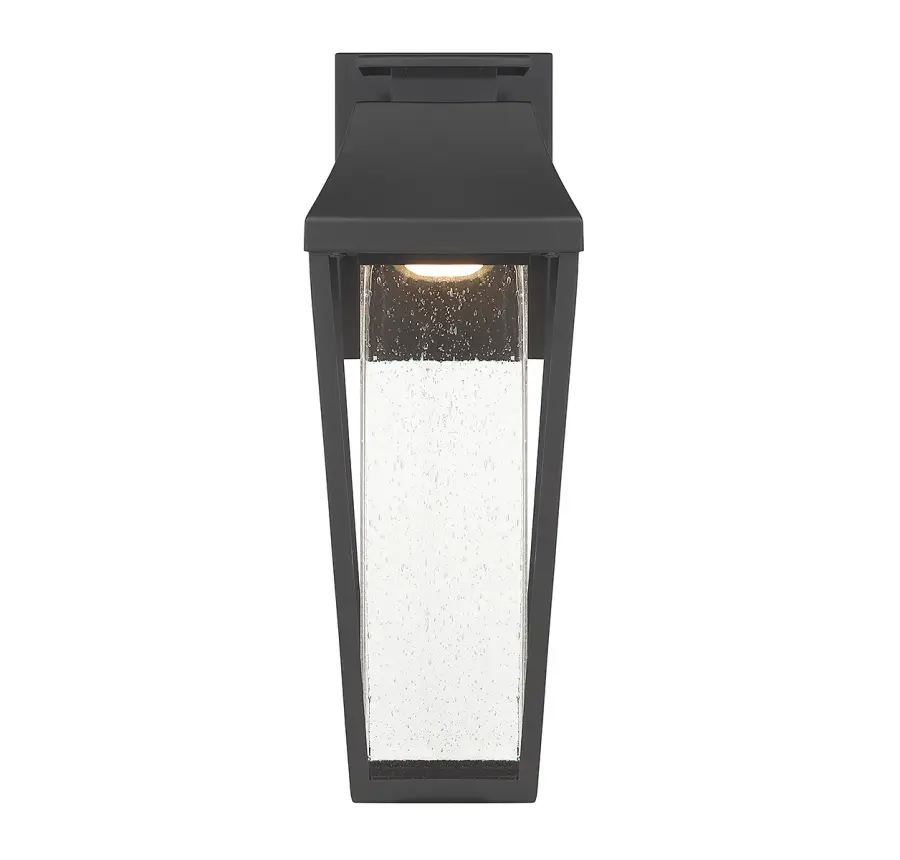 Brookline LED Outdoor Dark Sky Wall Lantern in Matte Black - Image 3